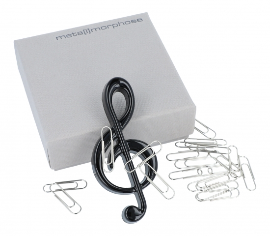 Violinschlssel-Magnet fr Broklammern, in Geschenkverpackung 
