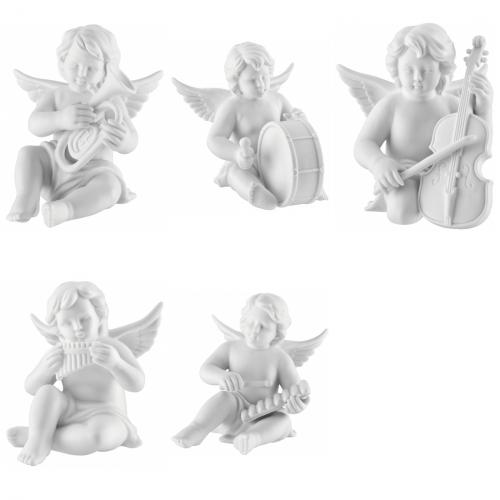 Engel mit Instrument, aus Porzellan verschiedene Gren und Motive