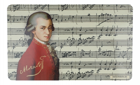 Komponisten-Schneidebrett Wolfgang Amadeus Mozart, Frhstcksbrettchen