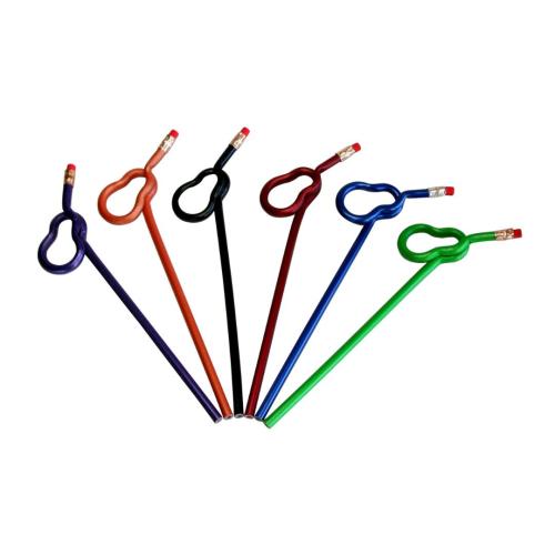 Geformte Bleistifte Gitarre mit Radiergummi