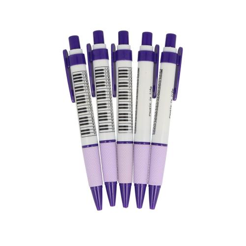 bunte Keyboard-Kugelschreiber - Farbe: violett
