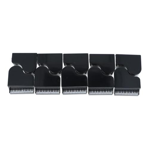 10er-Packung Piano-Bleistiftspitzer, schwarz, Fl�gel