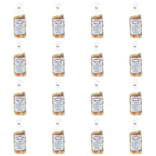Set Noten-Nudeln bunt, ohne Konservierungsstoffe, 250 g Packung - St�ck: 50