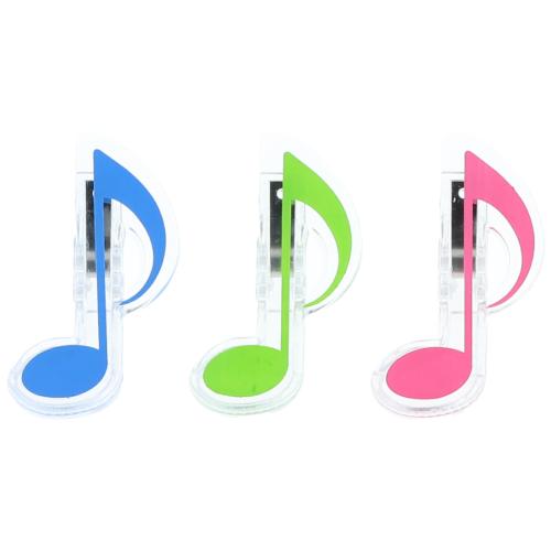 Achtelnote-Klammern, bunt, Note