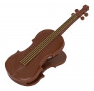 Klammer Violine, Geige - Farbe: braun