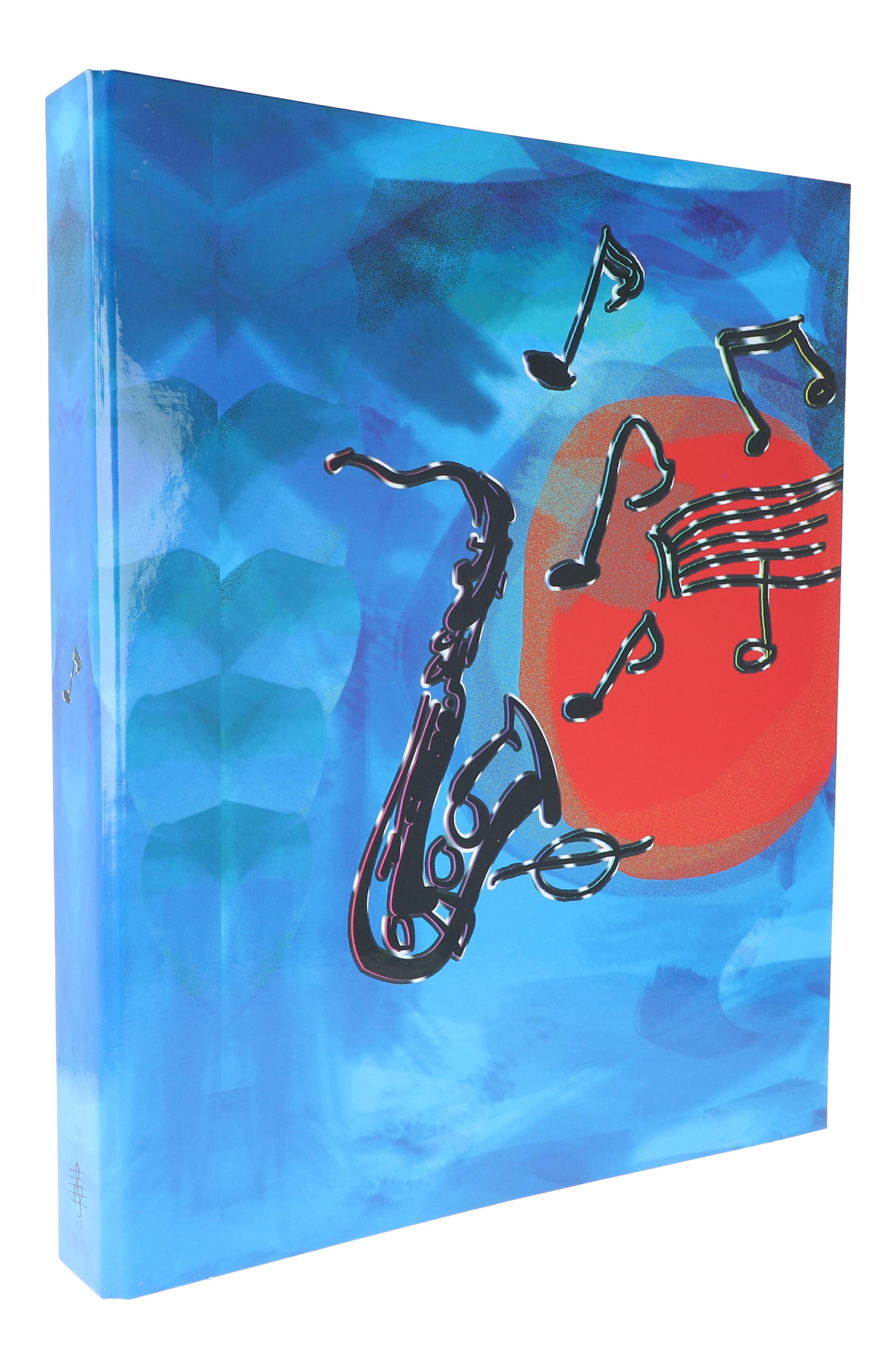 Ringbuch A4, Saxophon Ringbuch A4, Saxophon