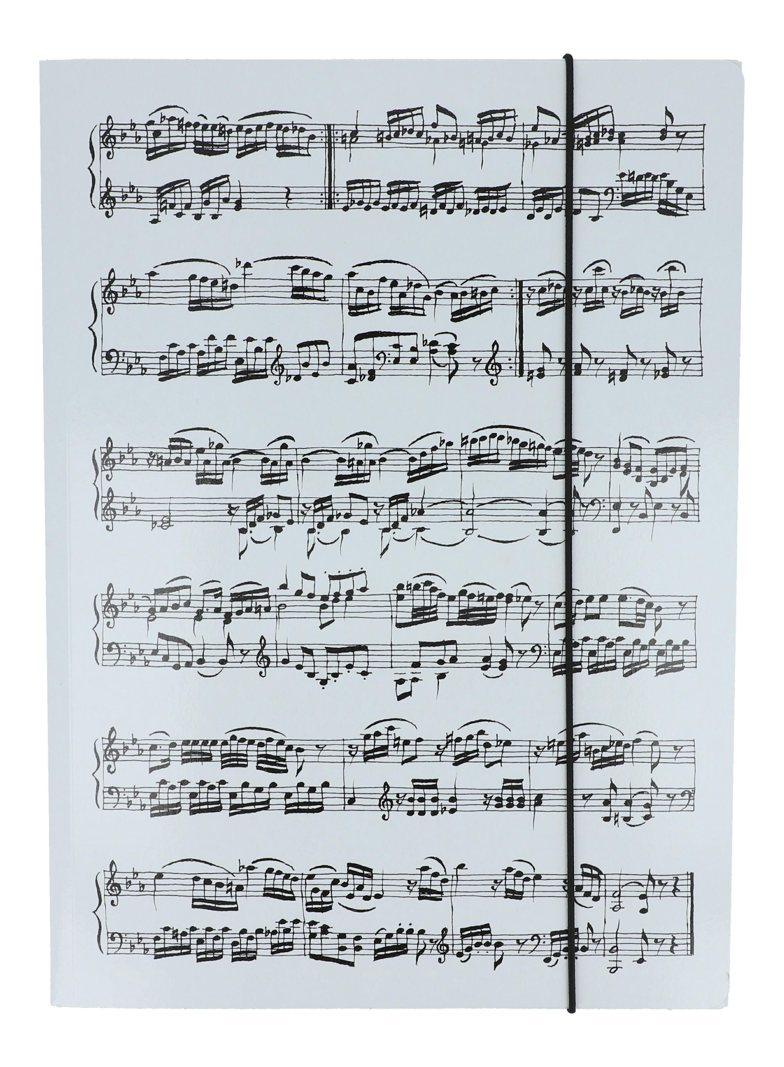 Sammelmappe Noten weiß Sammelmappe Noten weiß