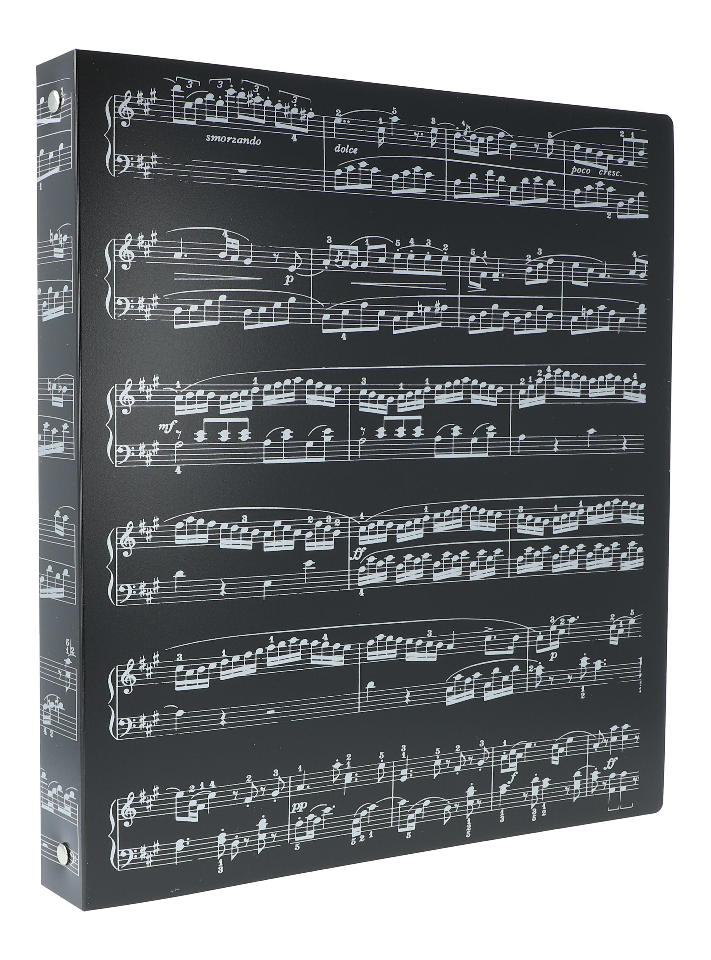 A4-Ringbuch Notenlinie 4 Ringe A4-Ringbuch Notenlinie 4 Ringe