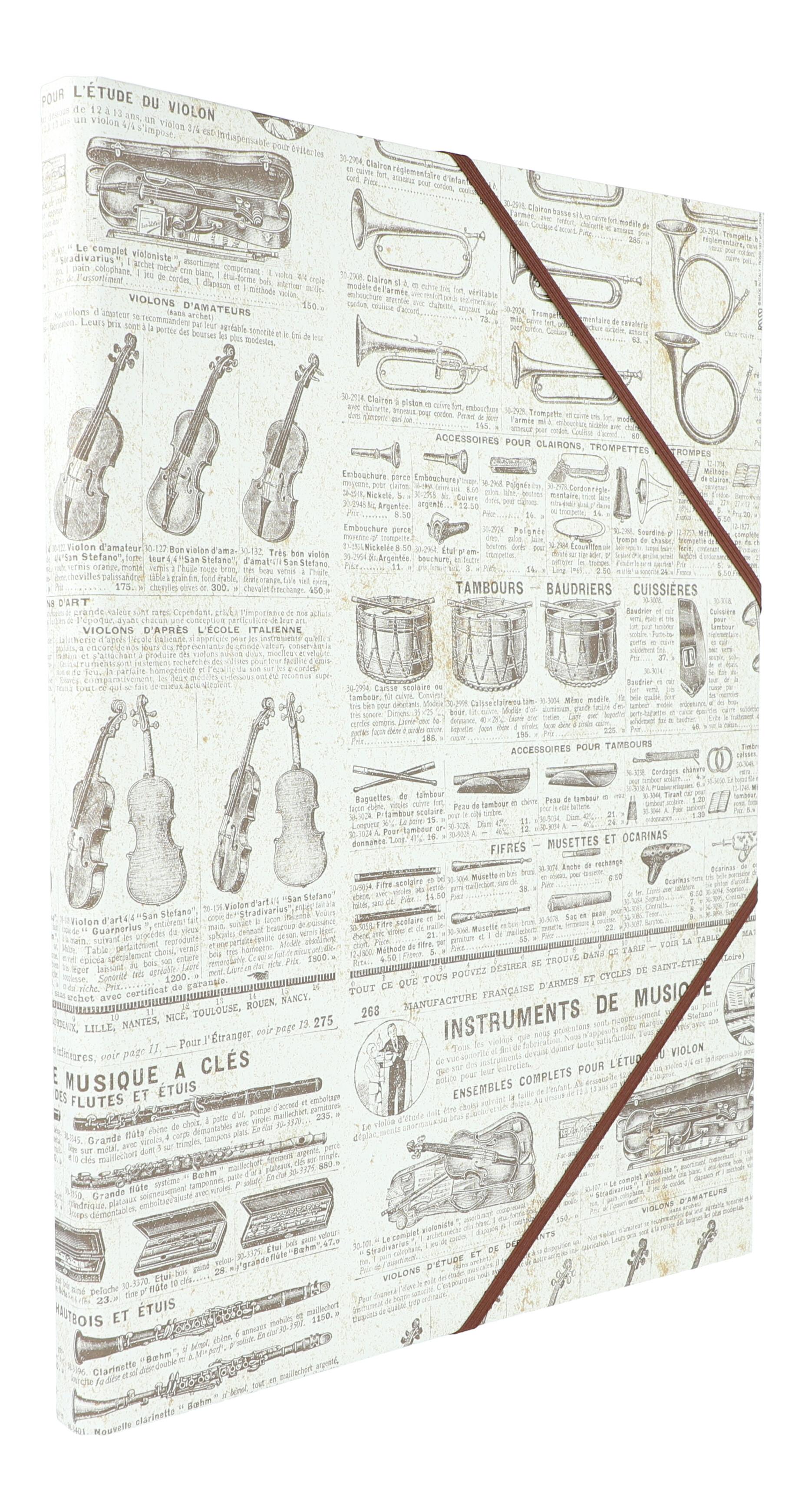 hochwertige Sammelmappe mit VINTAGE Instrumenten hochwertige Sammelmappe mit VINTAGE Instrumenten