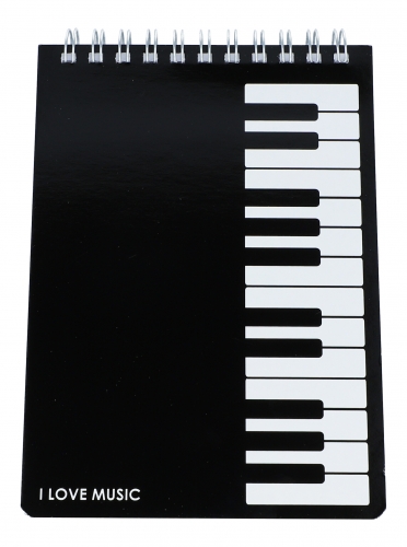 Keyboard-Spiralbuch DIN A6