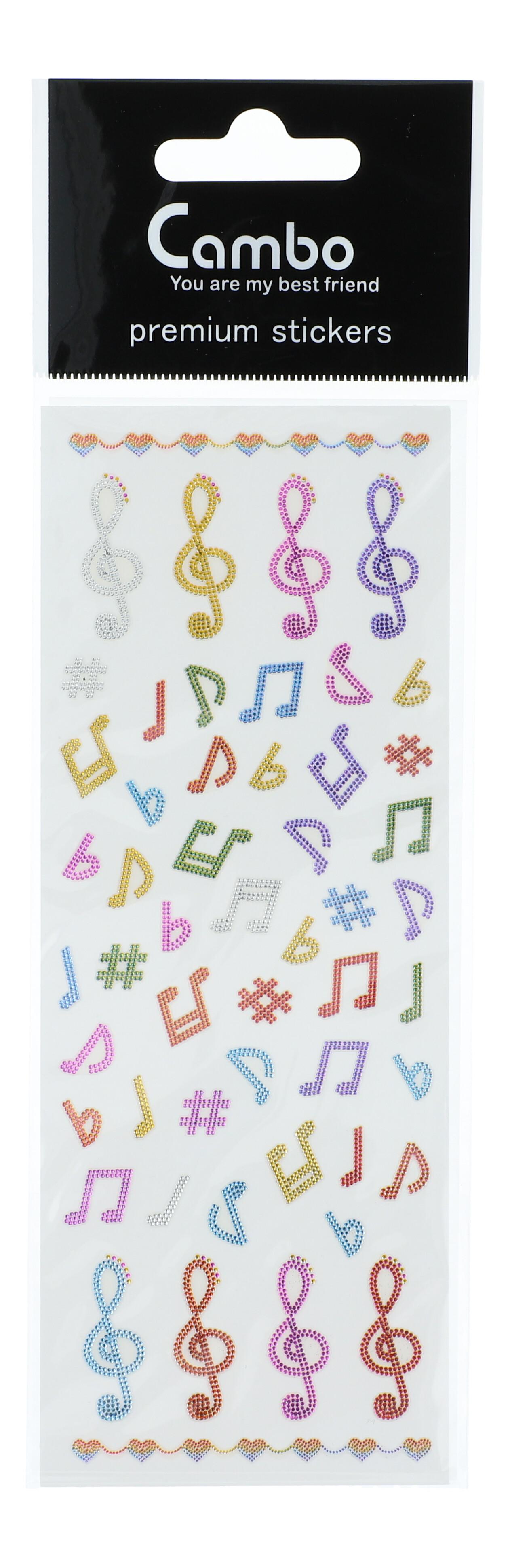 Stickers Noten Bogen Stickers Noten Bogen