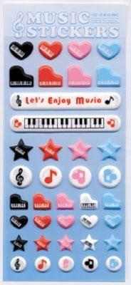 Stickers Musikmotive Stickers Musikmotive