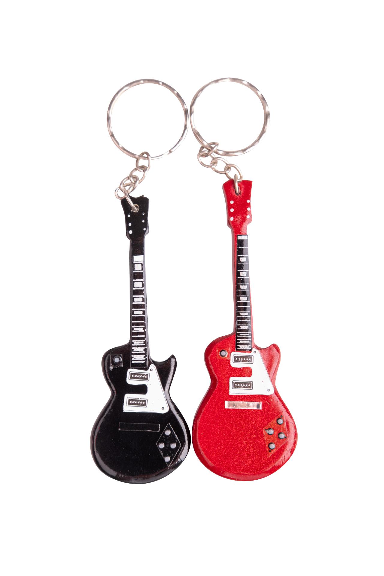 Schlüsselanhänger Les Paul schwarz Schlüsselanhänger Les Paul schwarz