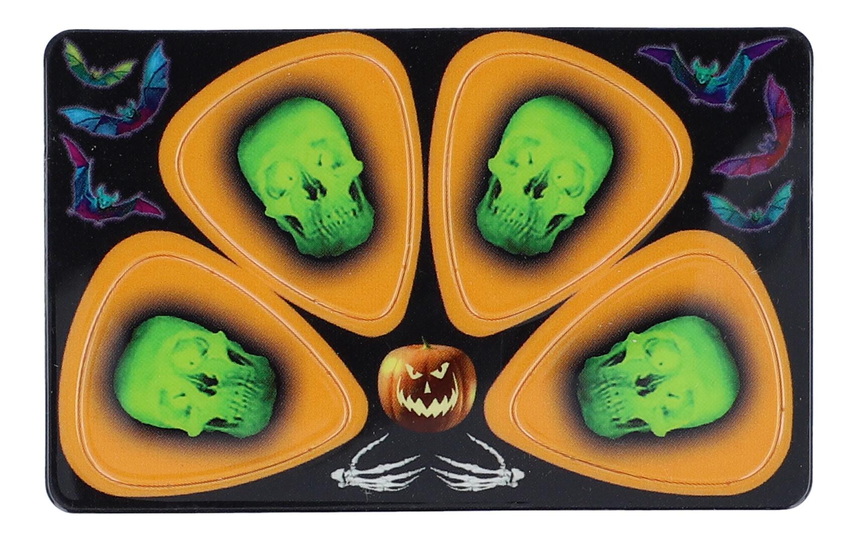 Pikcard Halloween - Plektrumkarte mit 4 Plektren in Kreditkartengröße Pikcard Halloween - Plektrumkarte mit 4 Plektren in Kreditkartengröße