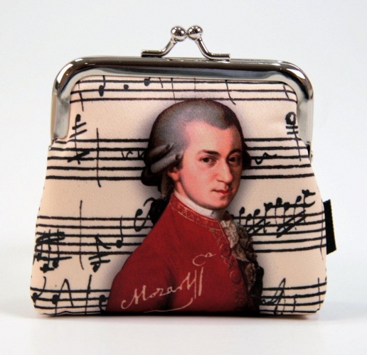 Klick-Geldbrsen mit Komponisten Mozart oder Beethoven - Komponisten: Mozart