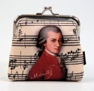 Klick-Geldbörsen mit Komponisten Mozart oder Beethoven