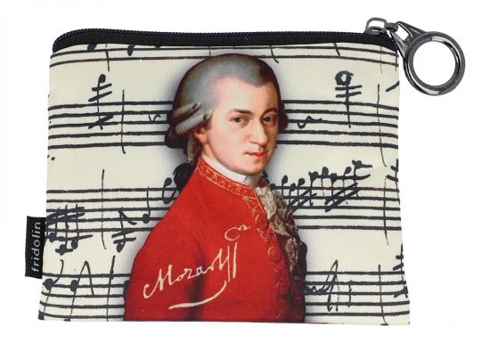 Mini-Geldbeutel Komponisten mit Beethoven oder Mozart - Komponisten: Mozart