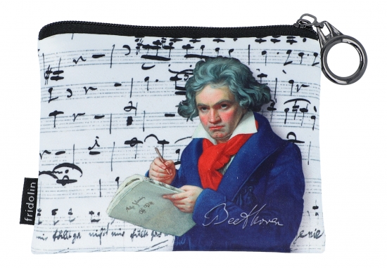 Mini-Geldbeutel Komponisten mit Beethoven oder Mozart - Komponisten: Beethoven