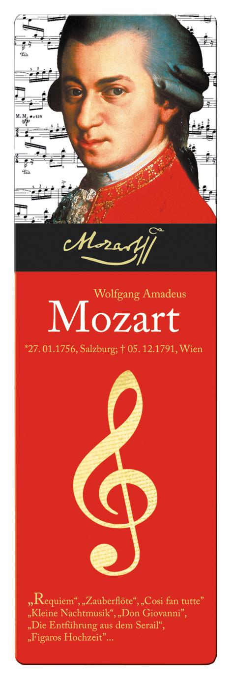 Lesezeichen, Mozart Lesezeichen, Mozart