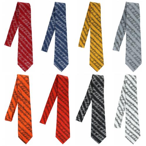Notenlinien-Krawatte, verschiedene Farben