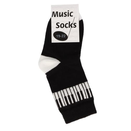 Babys�ckchen Tastatur, Musik-Socken - Gr��e: 19/22