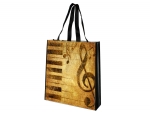 Henkeltasche mit Design Noten oder Tastatur, zwei Varianten Henkeltasche mit Design Noten oder Tastatur, zwei Varianten