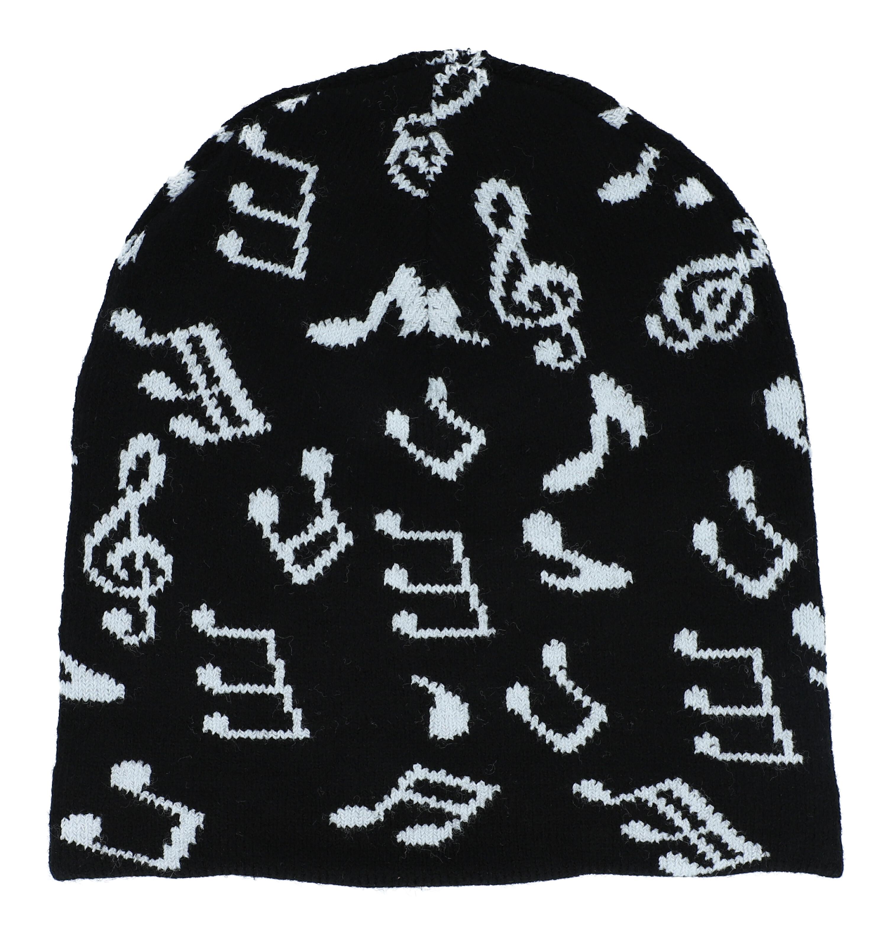 Beanie Mütze, Einheitsgröße, Notenmix Beanie Mütze, Einheitsgröße, Notenmix