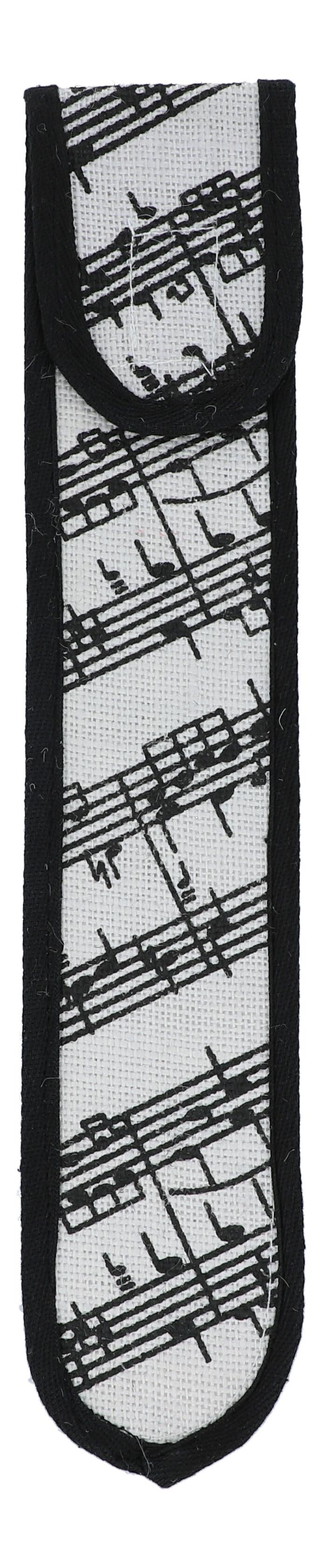 Jute-Blockflötentasche Noten Jute-Blockflötentasche Noten