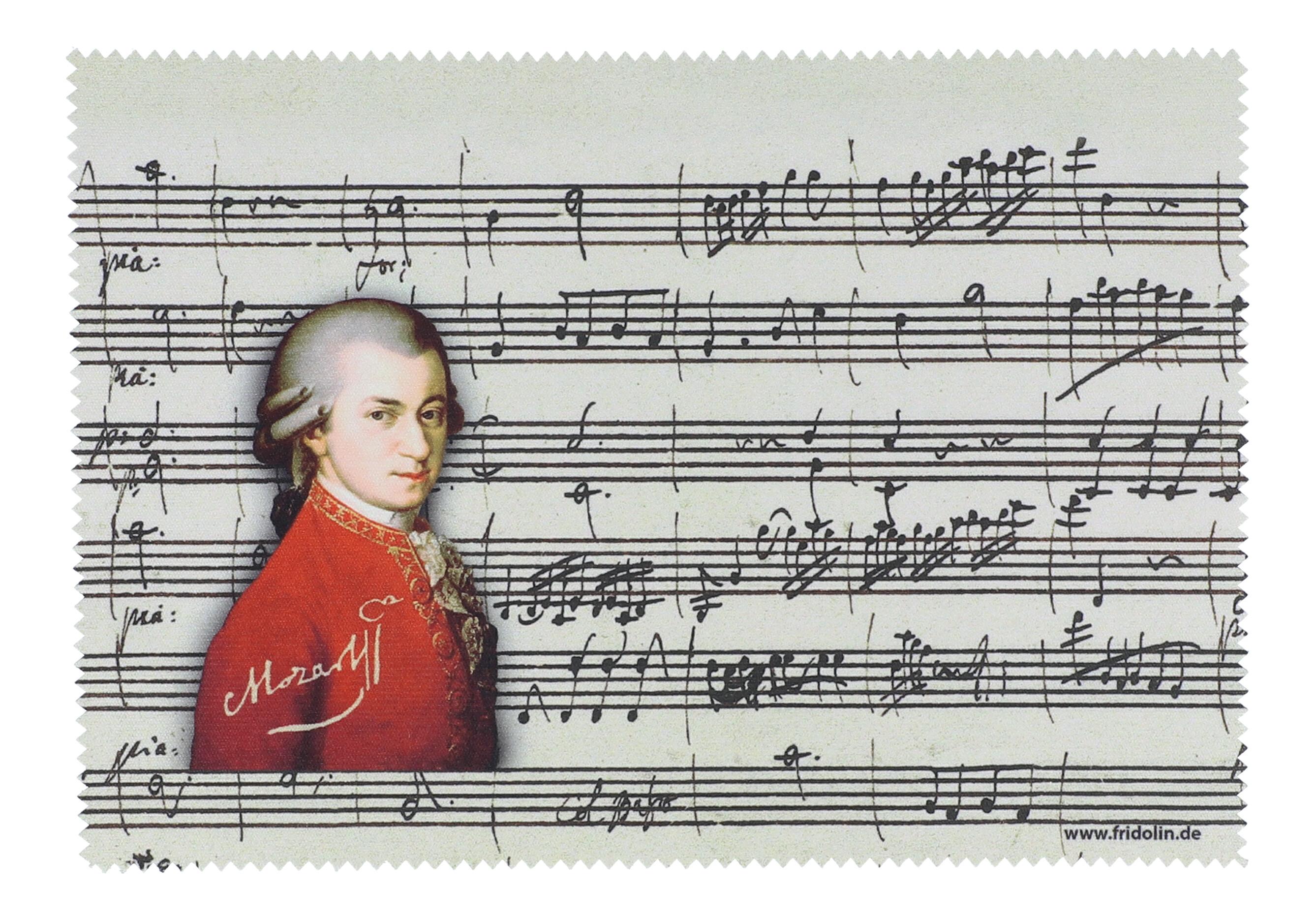 Brillenputztuch Wolfgang Amadeus Mozart Brillenputztuch Wolfgang Amadeus Mozart