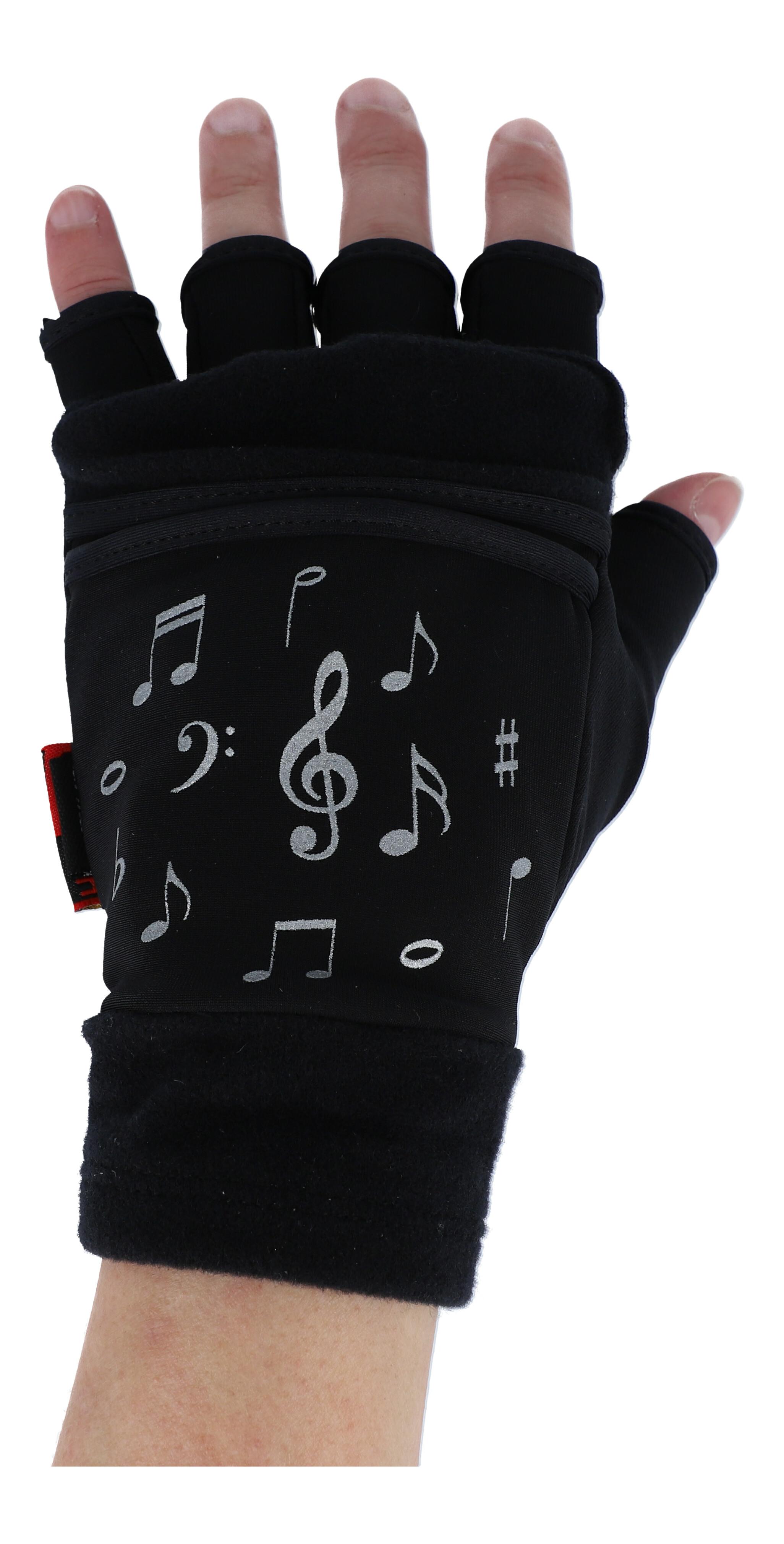 Thermofleece Overflap Kurzfinger - S/M mit Hotlinern Thermofleece Overflap Kurzfinger - S/M mit Hotlinern