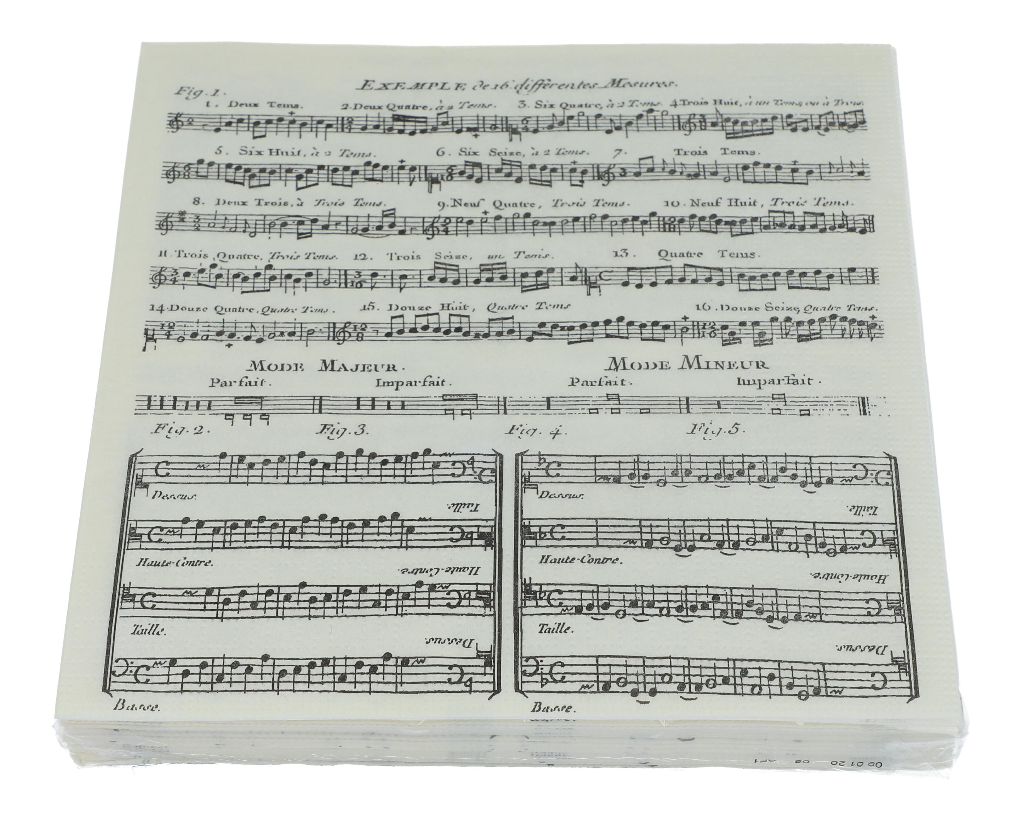 Servietten, Adagio creme Servietten, Adagio creme