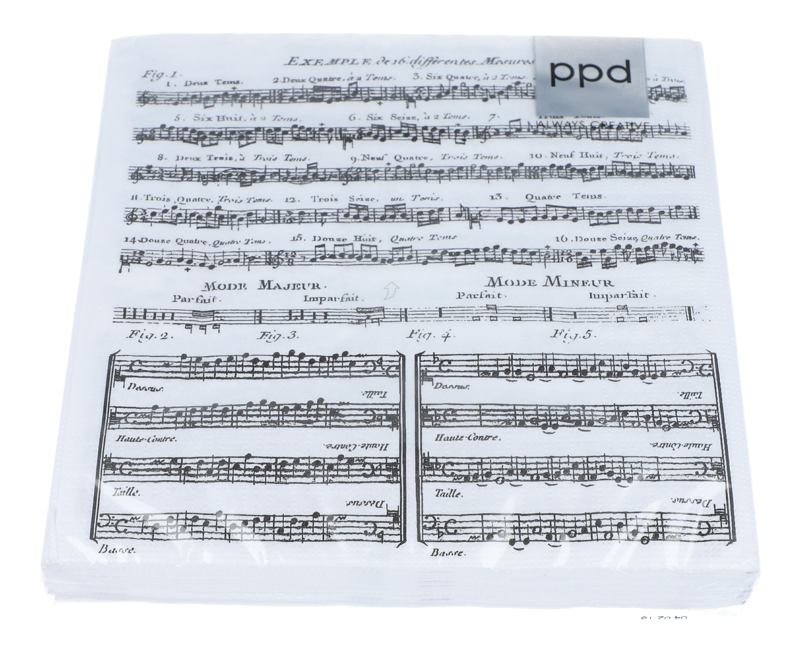 Servietten Adagio, weiß Servietten Adagio, weiß