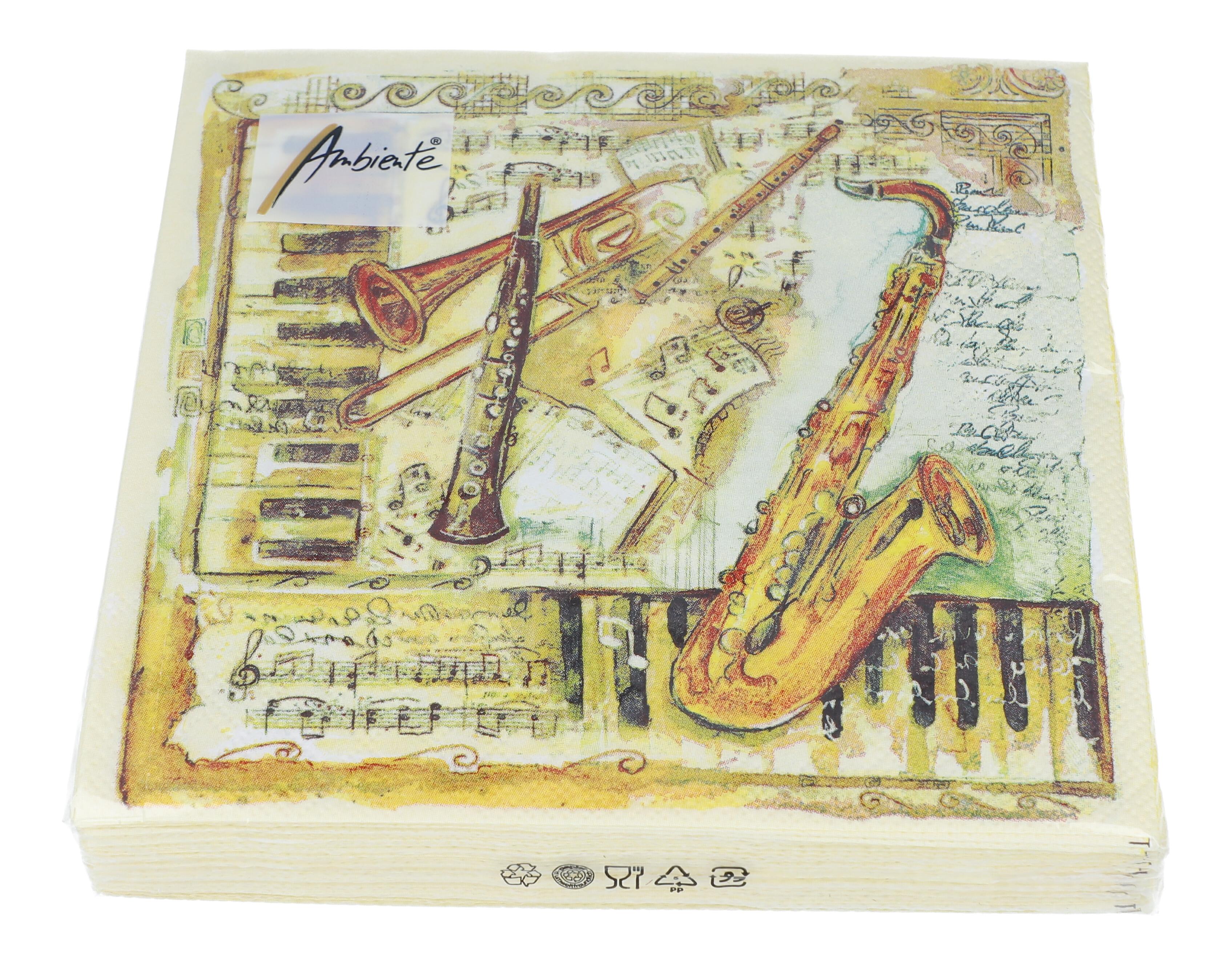 Servietten Musical Instruments Servietten Musical Instruments