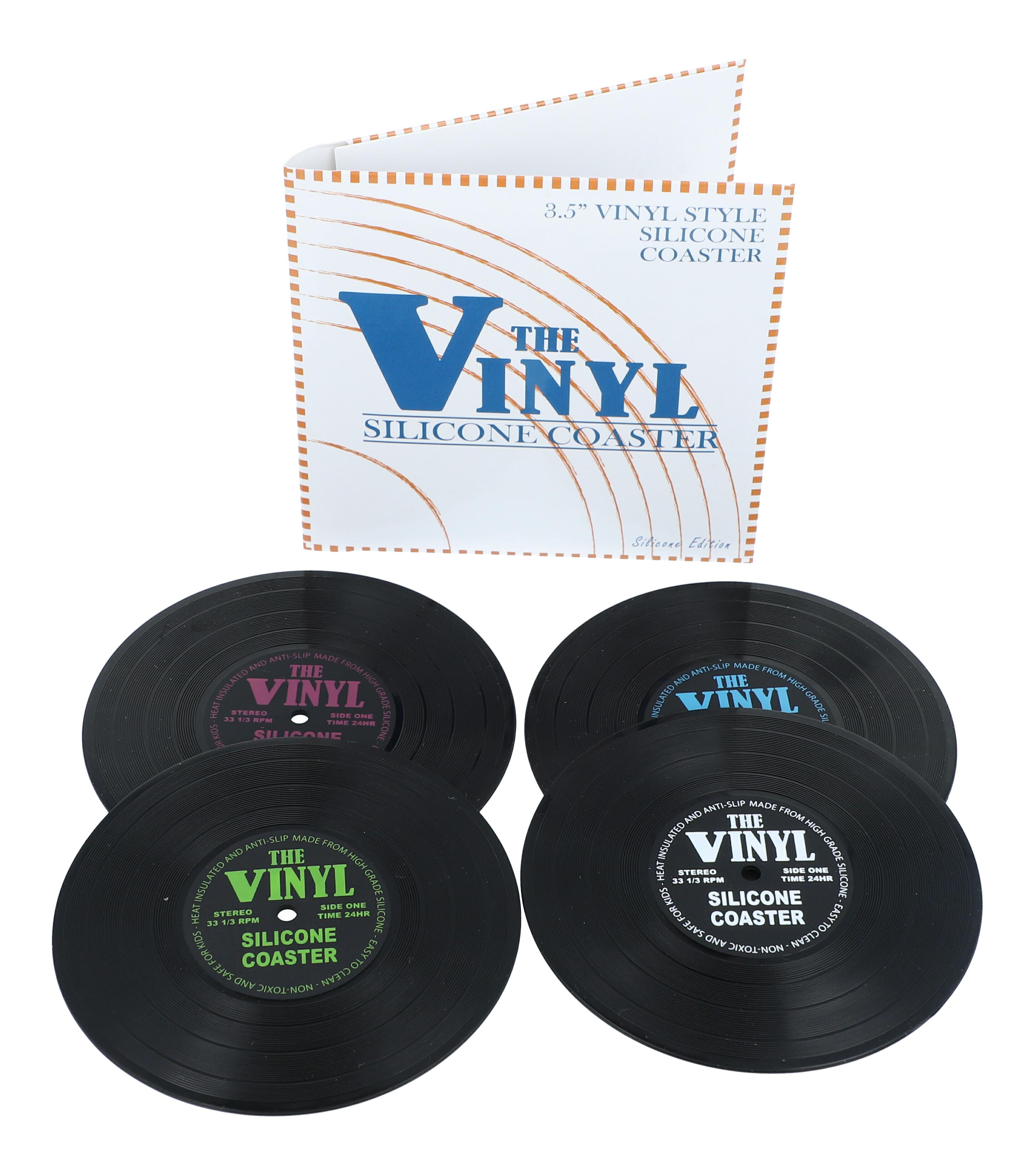 Untersetzer Vinyl-Schallplatten