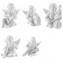 Engel mit Instrument, aus Porzellan verschiedene Größen und Motive