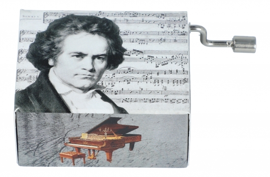 Spieluhr mit Melodie Song of Joy, Motiv Beethoven