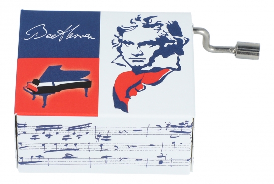 Spieluhren mit Komponisten-Motiv und passenden Melodien, New Edition - Komponist und Melodie: Beethoven, Fr Elise
