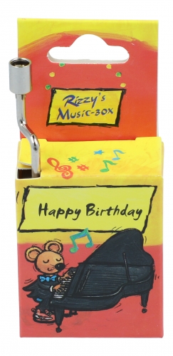 Rizzi-Spieluhren mit unvergessenen Melodien aus aller Welt  - Melodie: Happy Birthday