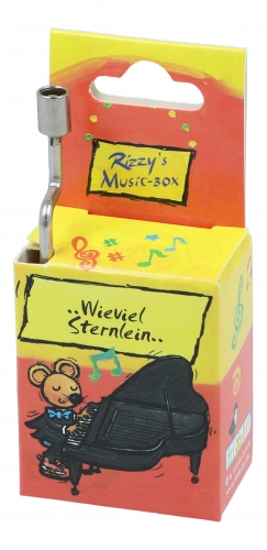 Rizzi-Spieluhren mit unvergessenen Melodien aus aller Welt  - Melodie: wieviel Sternlein
