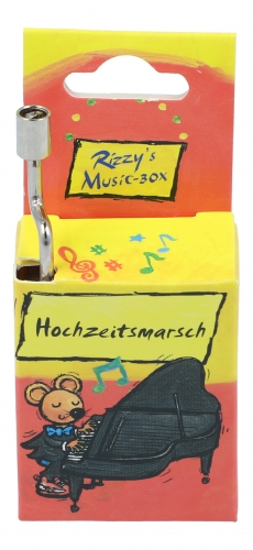 Rizzi-Spieluhren mit unvergessenen Melodien aus aller Welt  - Melodie: Hochzeitsmarsch