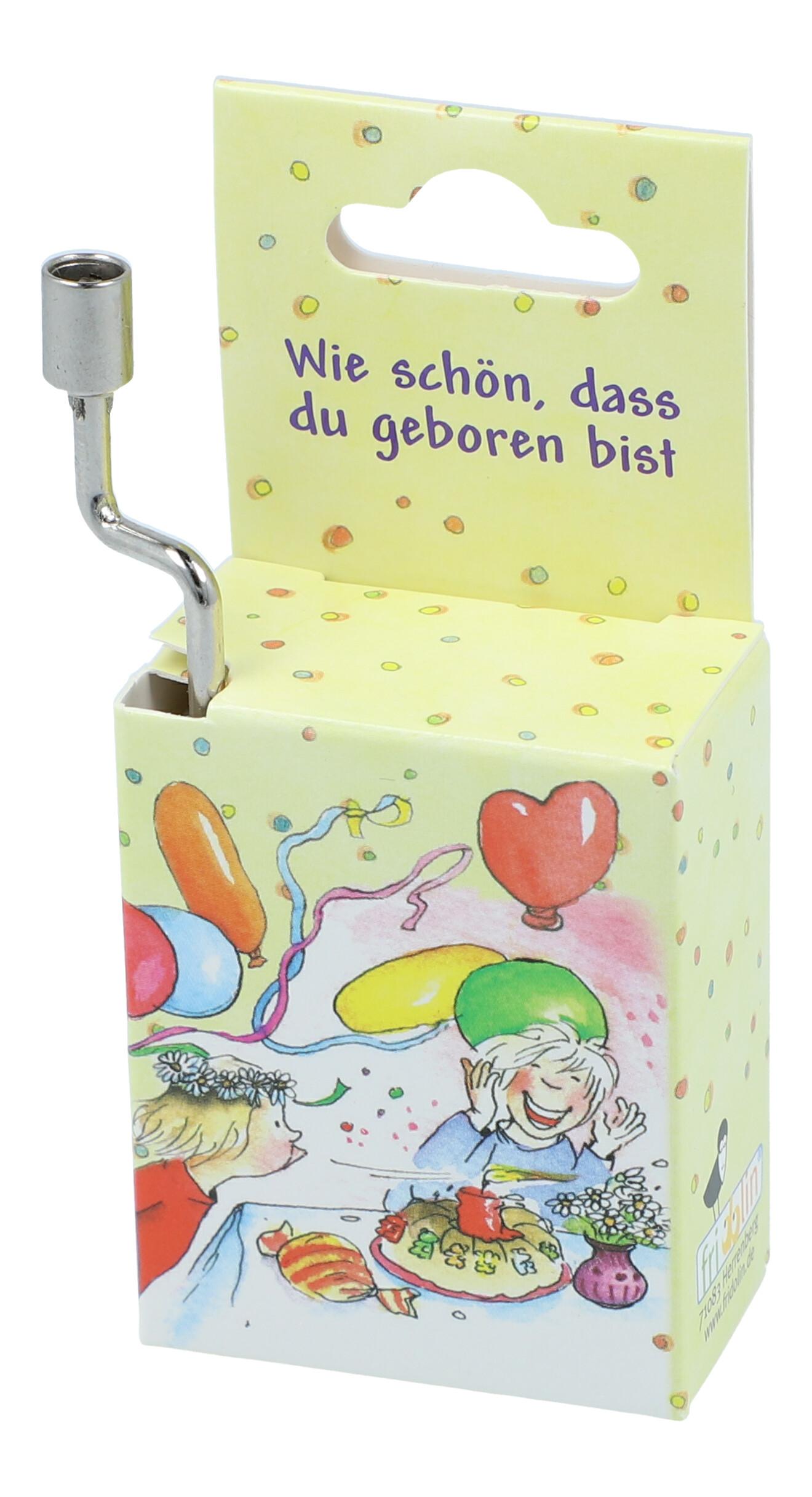Spieluhr Wie schön, dass du geboren.. Spieluhr Wie schön, dass du geboren..