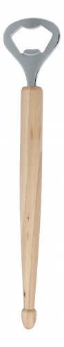 Drumstick-Flaschenöffner mit robustem Holzgriff, Stick, Schlägel