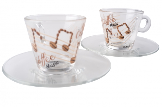 2er-Set Espressogedeck 