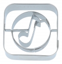 Ausstechform App-cutter Achtelnote Ausstechform App-cutter Achtelnote