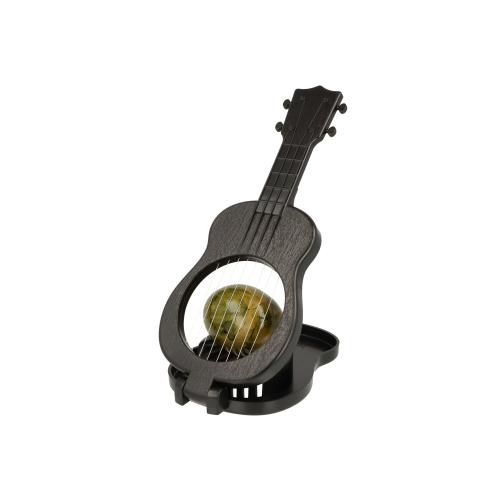 Ukulele-Eierschneider in schwarz