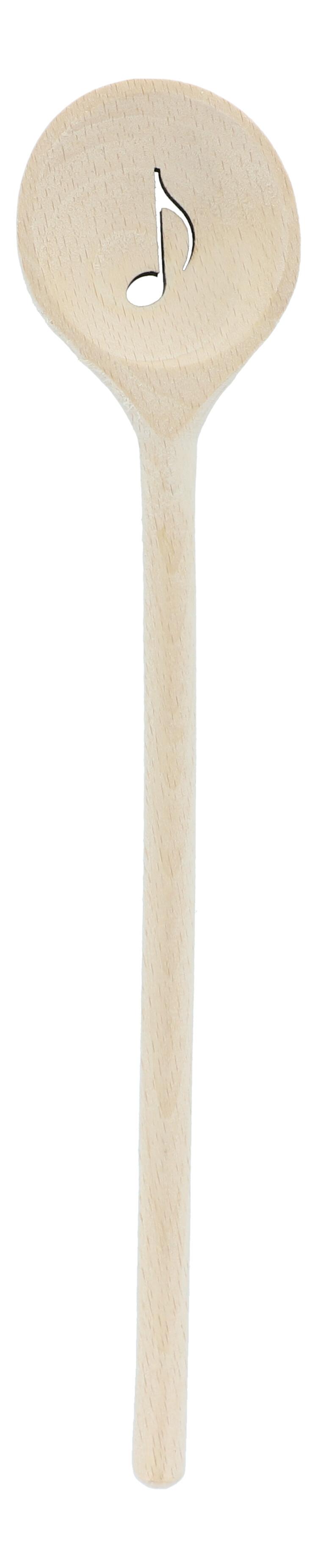 Kochlöffel aus Buchenholz, Achtelnote Kochlöffel aus Buchenholz, Achtelnote