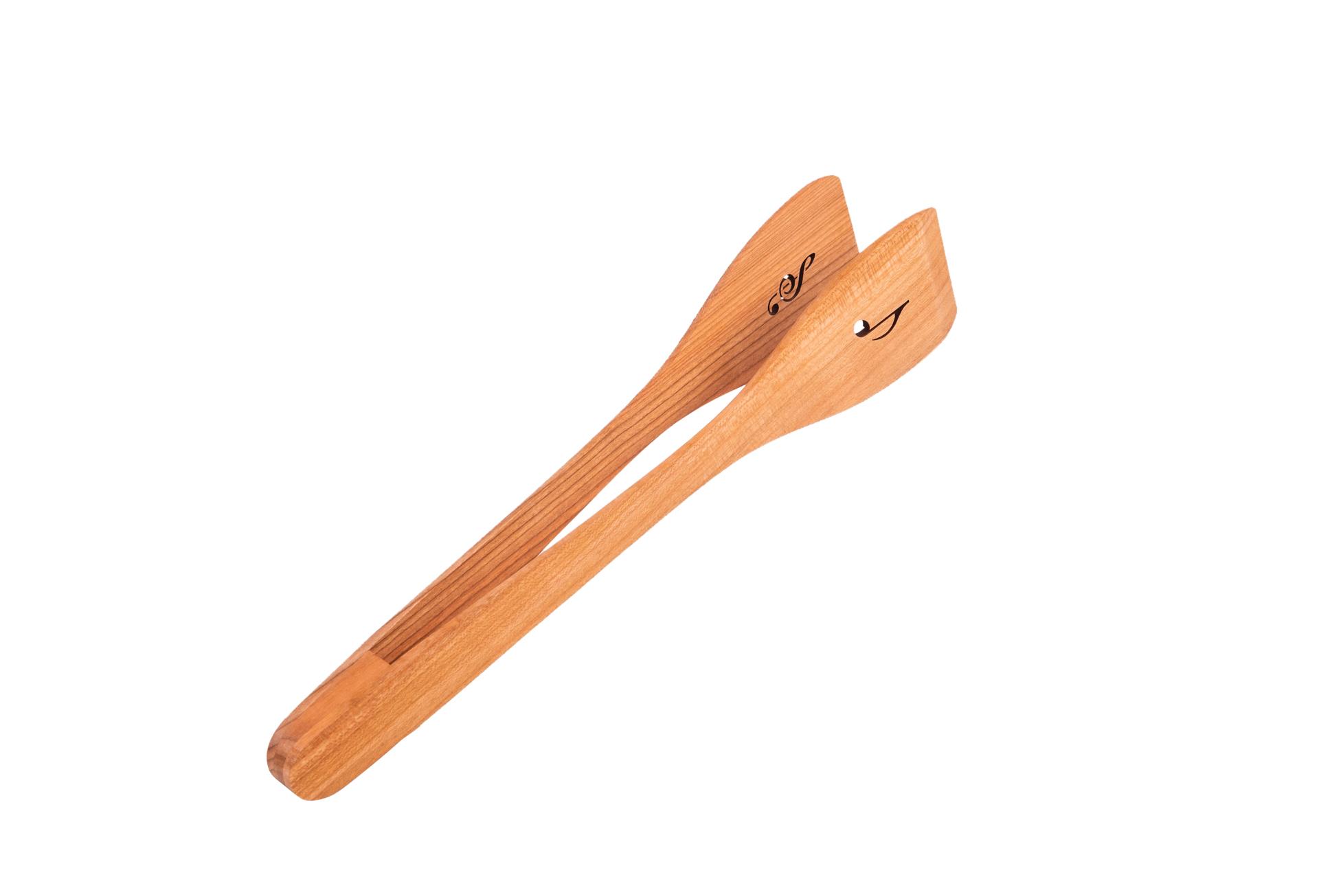 Holz Salat/Grillzange Holz Salat/Grillzange