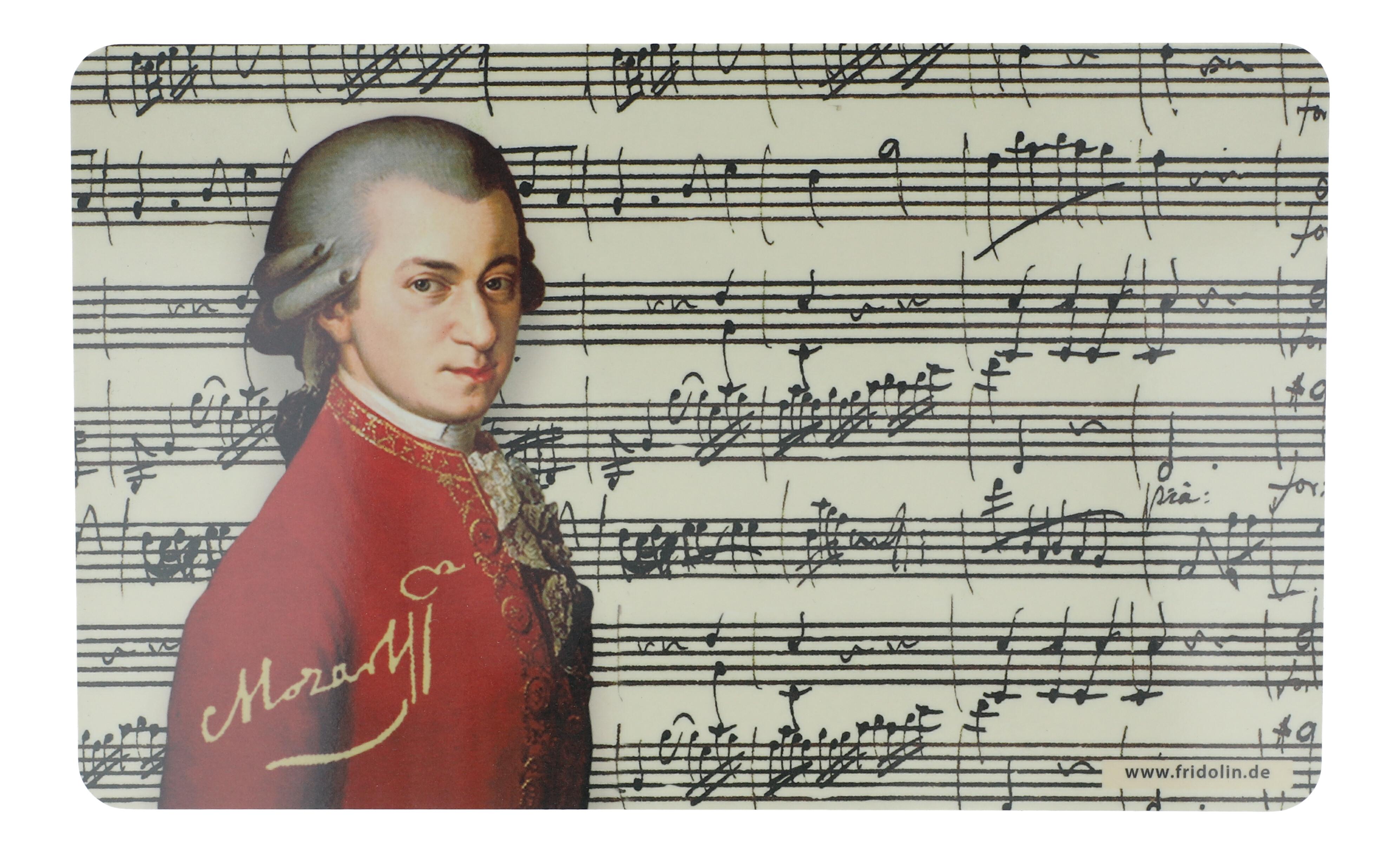 Schneidebrett, Motiv Mozart Schneidebrett, Motiv Mozart