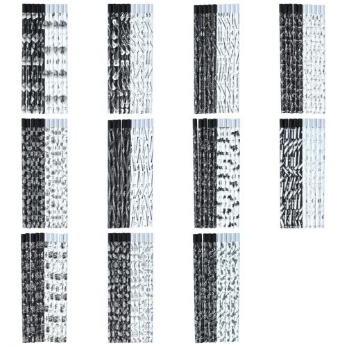 Bleistifte mit musikalischen Motiven und magnetischem Kopf