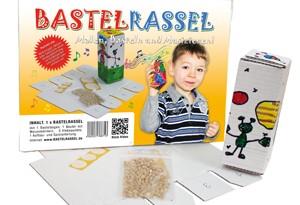 Bastelrassel zum selber malen und bauen Bastelrassel zum selber malen und bauen